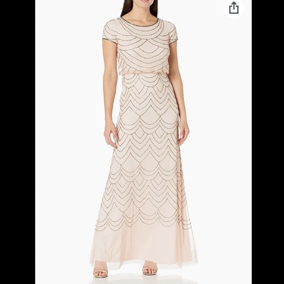 Adrianna Papell Beaded Dress - Picture 1 of 3